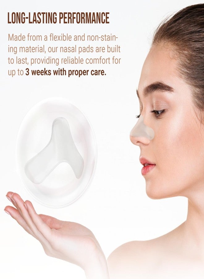 Calvana (6-Pack) Calvana CPAP Nose Pads, Universal Fit for Most CPAP Masks, Enhanced Comfort for Sleep Therapy, Reusable Up to 15 Times, Reduces Pressure and Skin Irritation, Latex & Silicone Free - Image 5